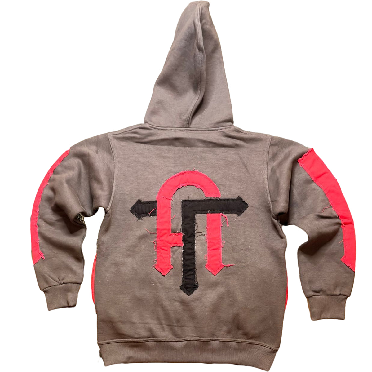 True Authentic Distressed Hoodie