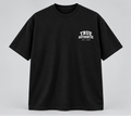 True Authentic Varsity T-Shirt — Black — front view